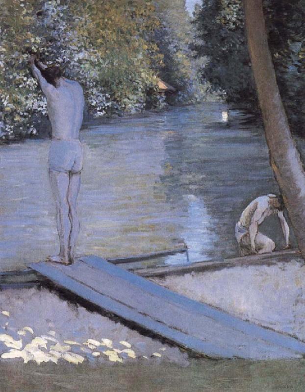 Gustave Caillebotte Canoeing China oil painting art